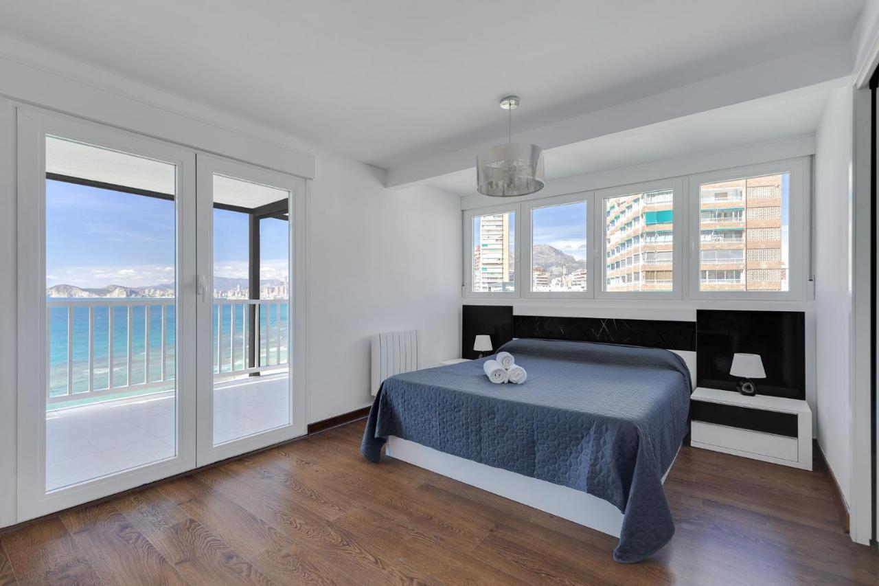 Levante Sunset Front Line Apartment Almadraba Benidorm Dış mekan fotoğraf