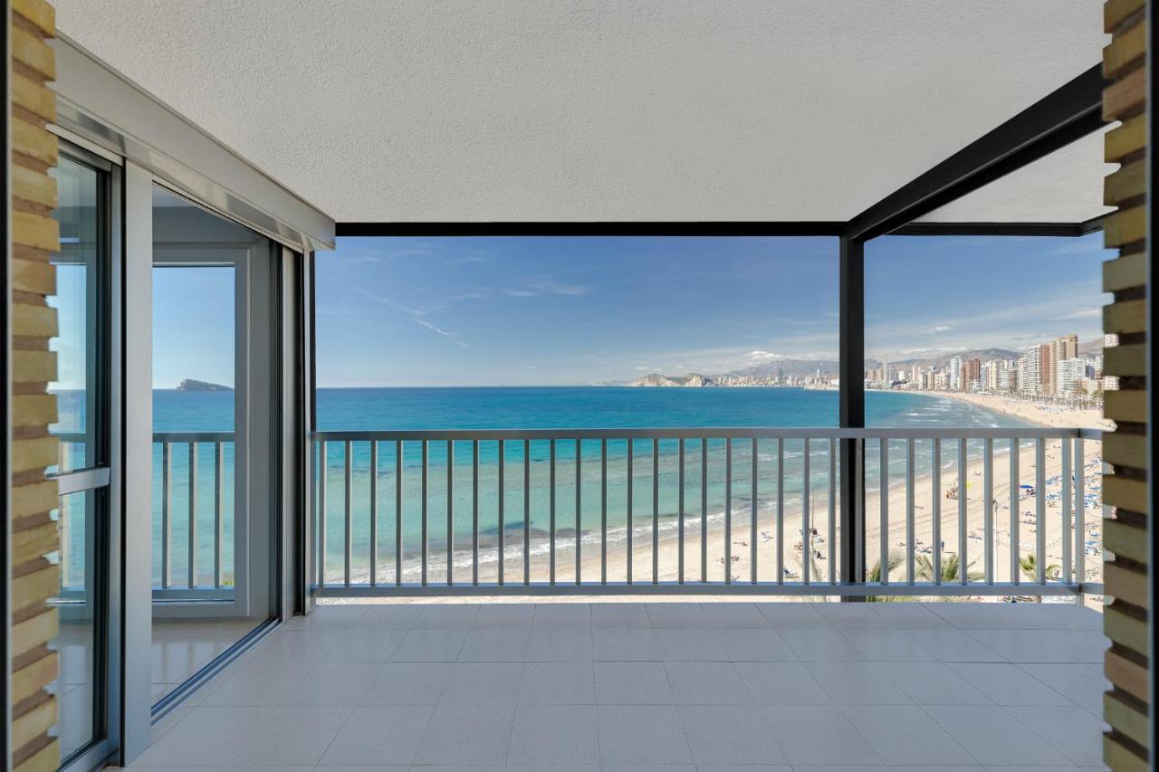 Levante Sunset Front Line Apartment Almadraba Benidorm Dış mekan fotoğraf