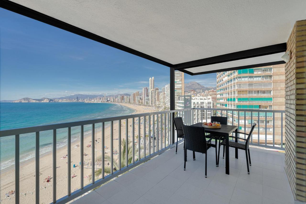 Levante Sunset Front Line Apartment Almadraba Benidorm Dış mekan fotoğraf