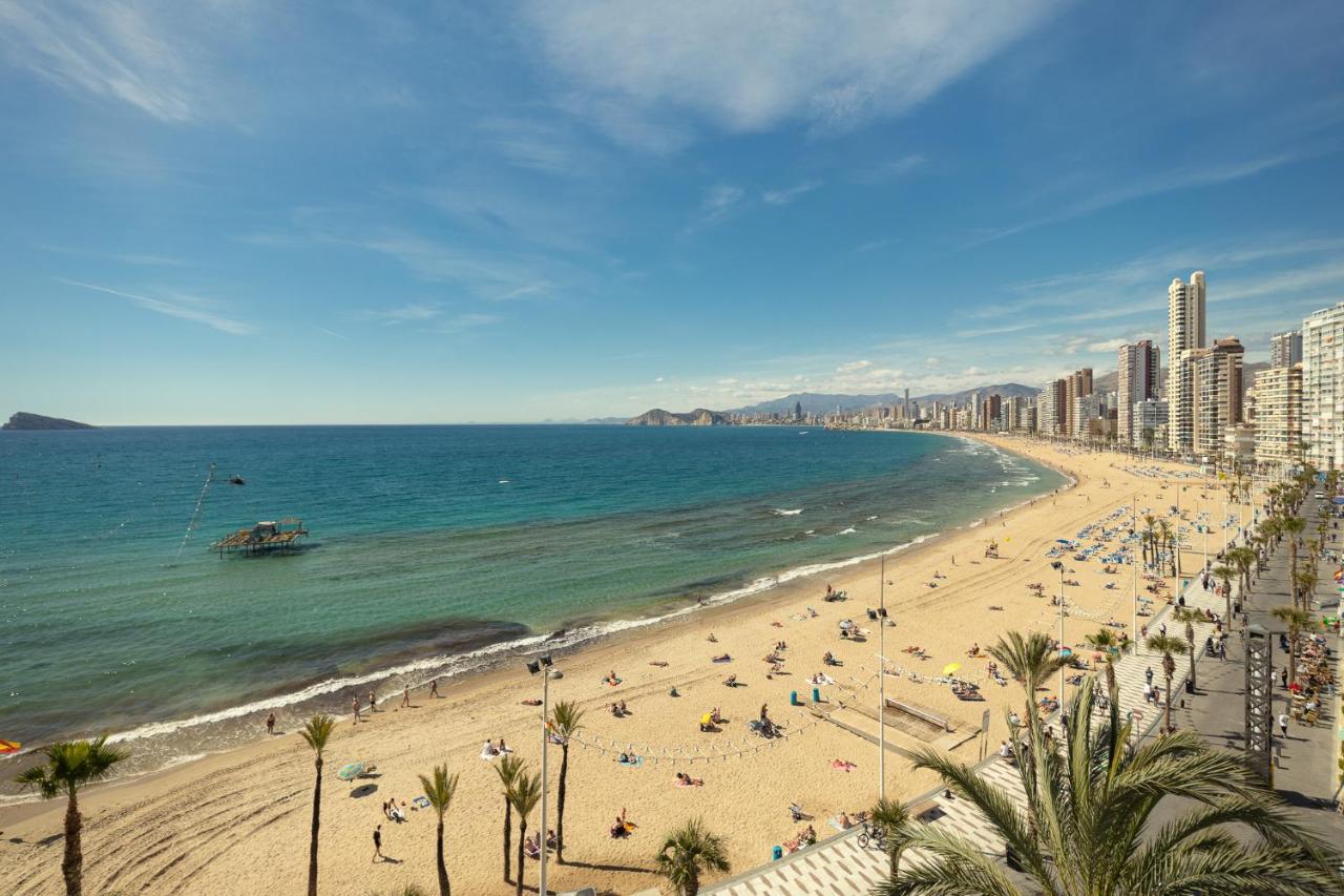 Levante Sunset Front Line Apartment Almadraba Benidorm Dış mekan fotoğraf