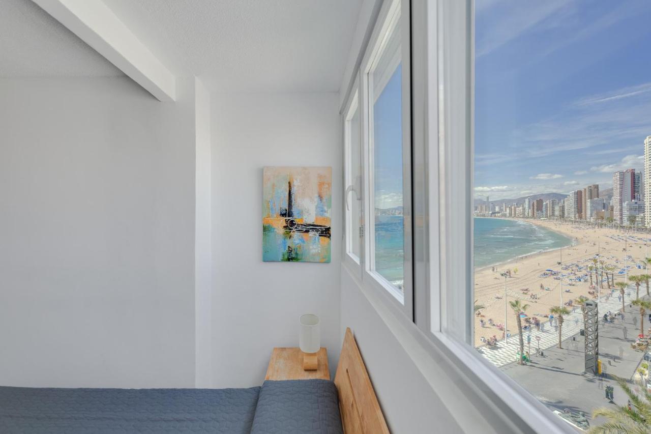 Levante Sunset Front Line Apartment Almadraba Benidorm Dış mekan fotoğraf