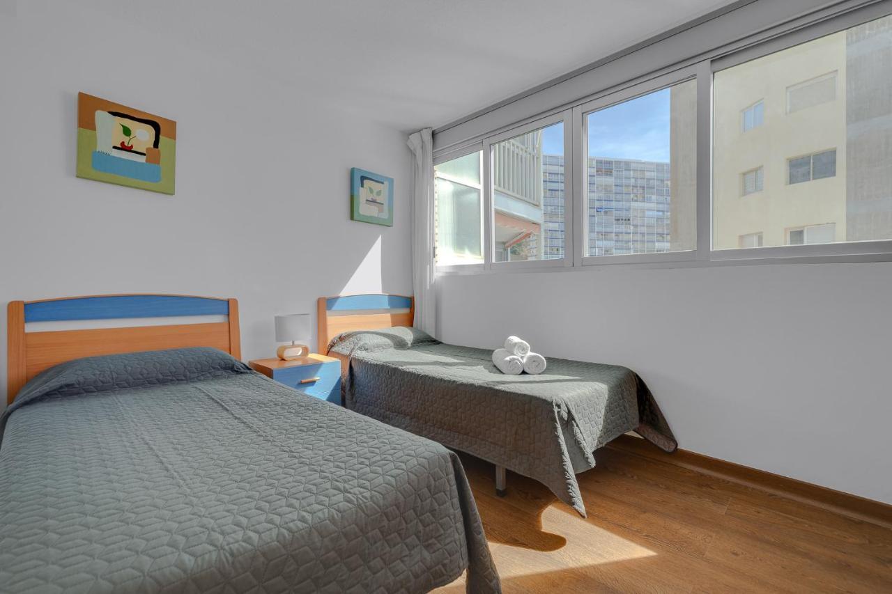 Levante Sunset Front Line Apartment Almadraba Benidorm Dış mekan fotoğraf